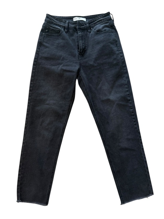 KanCan Denim - KanCan Los Angeles Black High Rise Skinny Jeans | Raw Hem